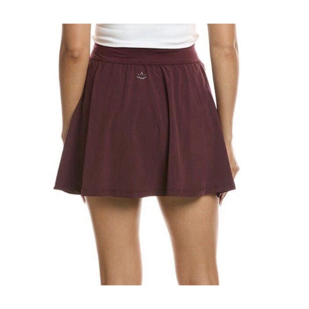 Beyond Yoga Skort Burgundy Pink Tennis Size Small Lined Golf Preppy